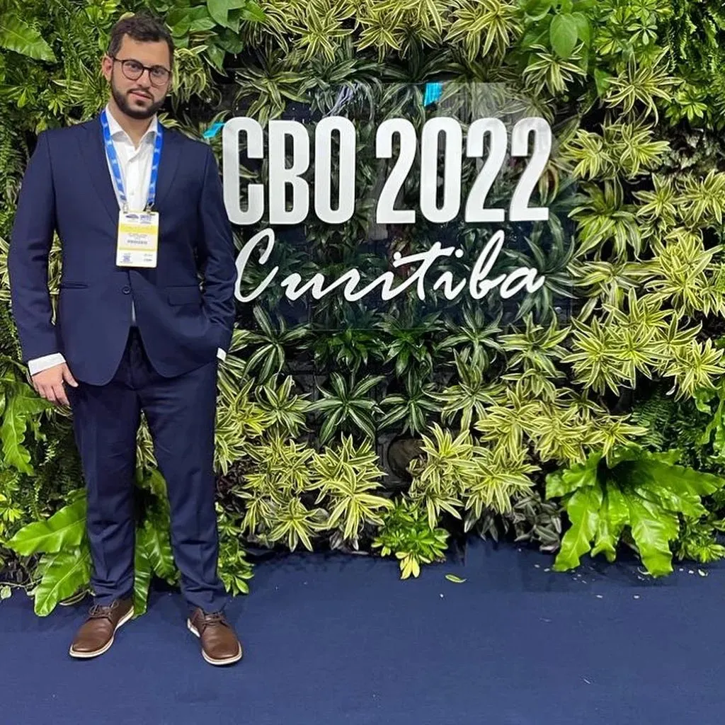 Dr. Daniel Lucena no Congresso Brasileiro de Oftalmologia (CBO) 2022, em Curitiba
